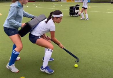 A hockey drill to improve your long escape drills and 1v1s