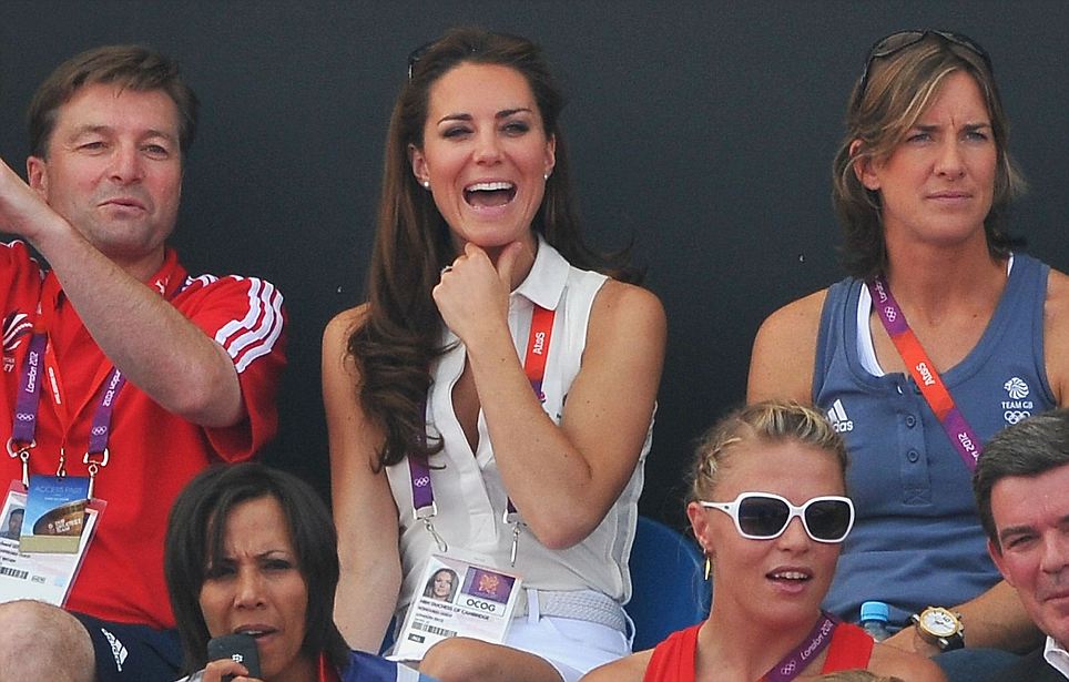 Duchess of Cambridge, Kate Middleton, is a big hockey fan!