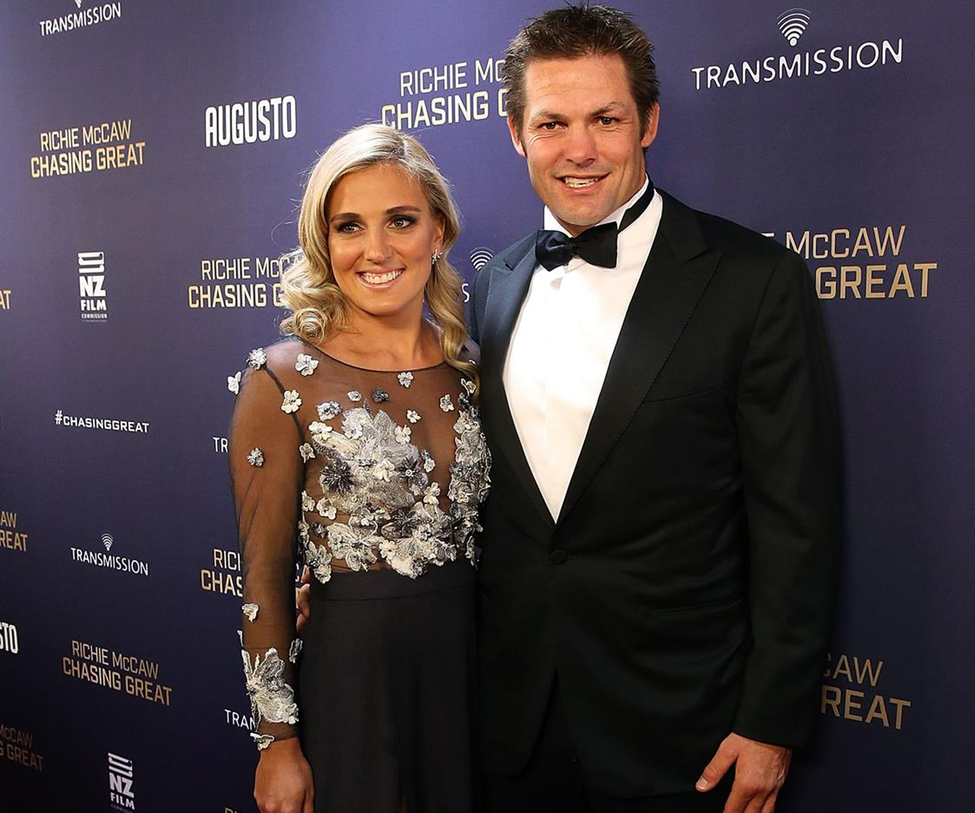 Gemma Flynn and Richie McCaw